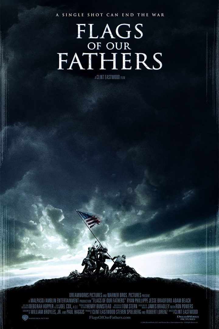 Official theatrical poster for the 2006 film Flags of Our Fathers